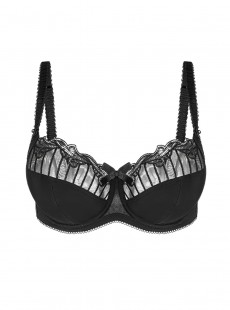 Soutien-gorge balconnet - Sienna noir