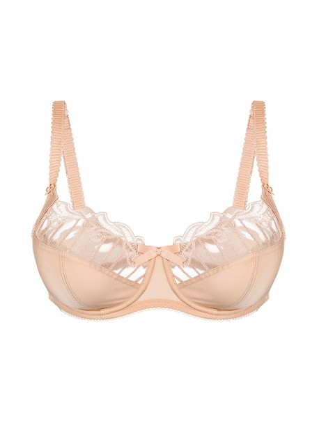 Soutien-gorge balconnet - Sienna brûlée