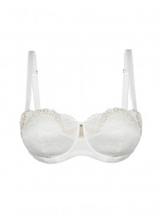 Soutien-gorge bandeau Bailey Ivoire