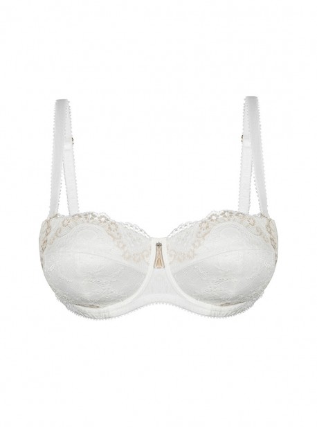 Soutien-gorge bandeau Bailey Ivoire