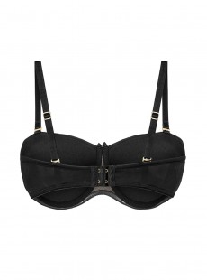 Soutien-gorge bandeau Superfit Lace Noir - Charnos
