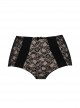 Culotte taille haute Superfit Lace Noire - Charnos
