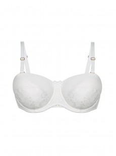 Soutien-gorge bandeau Superfit Lace Ivoire - Charnos