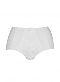 Culotte haute Superfit Lace Ivoire - Charnos