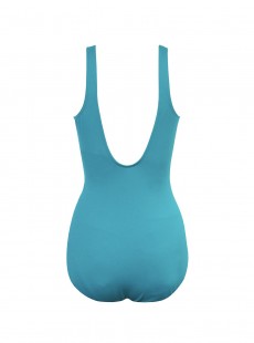 Maillot de bain gainant Oceanus Bleu Clair - Les Unis - "M" - Miraclesuit swimwear