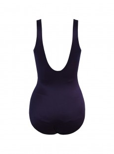 Maillot de bain gainant Revele Prune - Les Unis - "M" - Miraclesuit swimwear