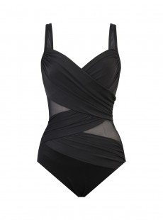 Maillot de bain gainant Madero Noir - Net Work - "M" - Miraclesuit swimwear