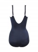 Maillot de bain gainant Madero Bleu Marine - Net Work - "W" - Miraclesuit swimwear