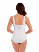 Maillot de bain gainant It's a Cinch Blanc - Illusionists - "M" - Miraclesuit swimwear