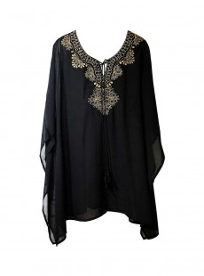 Caftan brodé - Petal to The metal - "M" - Miraclesuit swimwear