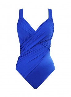 Maillot de bain gainant Revele bleu - Rock Solid - "M" - Miraclesuit Swimwear