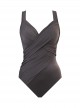 Maillot de bain gainant Revele Gris - Rock Solid - "M" - Miraclesuit Swimwear