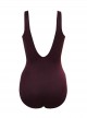 Maillot de bain gainant Crossover Bordeaux - Illustionists - "M" -Miraclesuit Swimwear   
