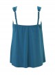 Tankini Dazzle Bleu Canard - Razzle Dazzle -  "M" -Miraclesuit Swimwear
