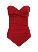 Maillot de bain gainant Madrid Rouge - Rock Solid - "M" - Miraclesuit Swimwear