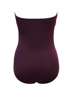 Maillot de bain gainant Madrid Bordeaux - Rock Solid - "M" -Miraclesuit Swimwear   