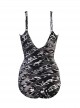 Maillot de bain gainant Madero - Feline Fixation - "M" -Miraclesuit Swimwear