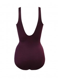 Maillot de bain gainant Oceanus Bordeaux - Must haves -  "W" -Miraclesuit Swimwear 