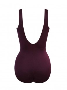 Maillot de bain gainant Escape Bordeaux - Must haves -  "M" -Miraclesuit Swimwear