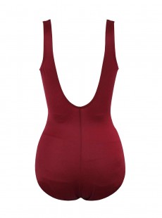 Maillot de bain gainant Escape Rouge Foncé - Must haves - "M" -Miraclesuit Swimwear     