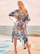 Poncho Midi Graphique Multicolore - Fuego - Iconique