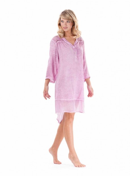 Robe blouse Rose - Pink Sunset - Iconique