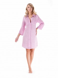 Robe chemise Rose - Pink Sunset - Iconique