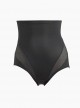 Culotte gainante taille haute noire - Cooling - Naomi & Nicole