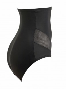 Culotte gainante taille haute noire - Cooling - Naomi & Nicole