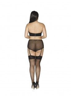 Soutien-gorge bandeau Deluxe Noir Amande - Curvy Kate Lingerie