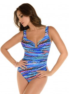 Maillot de bain gainant Escape - Animal Spectrum- "M" -Miraclesuit Swimwear