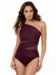 Maillot de bain gainant Jena Bordeaux - Network - "M" - Miraclesuit Swimwear