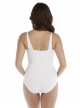 Maillot de bain gainant Azura Blanc - Illustionists - "M" - Miraclesuit Swimwear