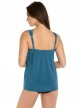  Tankini Dazzle Bleu Canard - Razzle Dazzle - "M" -Miraclesuit Swimwear