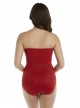 Maillot de bain gainant Madrid Rouge - Rock Solid - "M" -Miraclesuit Swimwear