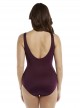 Maillot de bain gainant Oceanus Bordeaux - Must haves - "W" -Miraclesuit Swimwear