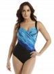 Maillot de bain gainant Sanibel - Blue Pointe -"M" -Miraclesuit Swimwear