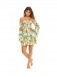 Robe de plage Courte bustier Tulum Madison Imprimés fleuris - PilyQ