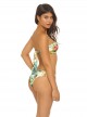 Haut de maillot de bain Bandeau Tulum Knot imprimés fleuris - PilyQ