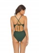 Maillot de bain 1 pièce Plongeant Envy Victoria Vert - PilyQ