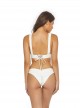 Culotte de bain à œillets Eyelet blanc - PilyQ