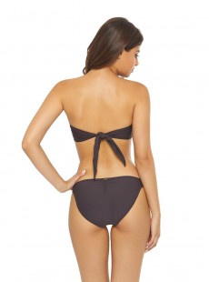 Culotte de bain Riviera Color Block Marron - PilyQ