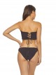 Culotte de bain Coco Smocked Marron - PilyQ