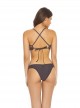 Culotte de bain en dentelle Coco Lace Marron - PilyQ