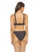 Culotte de bain Coco Stitched Marron - PilyQ