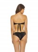Culotte de bain Twilight Knot Noir - PilyQ