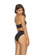 Culotte de bain Midnight Lace Noir - PilyQ