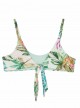 Haut de maillot de bain réversible Tulum Andrea Imprimés fleuris - Pily Q	
