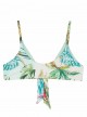 Haut de maillot de bain réversible Tulum Andrea Imprimés fleuris - Pily Q	
