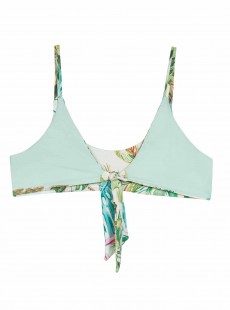 Haut de maillot de bain réversible Tulum Andrea Imprimés fleuris - Pily Q	